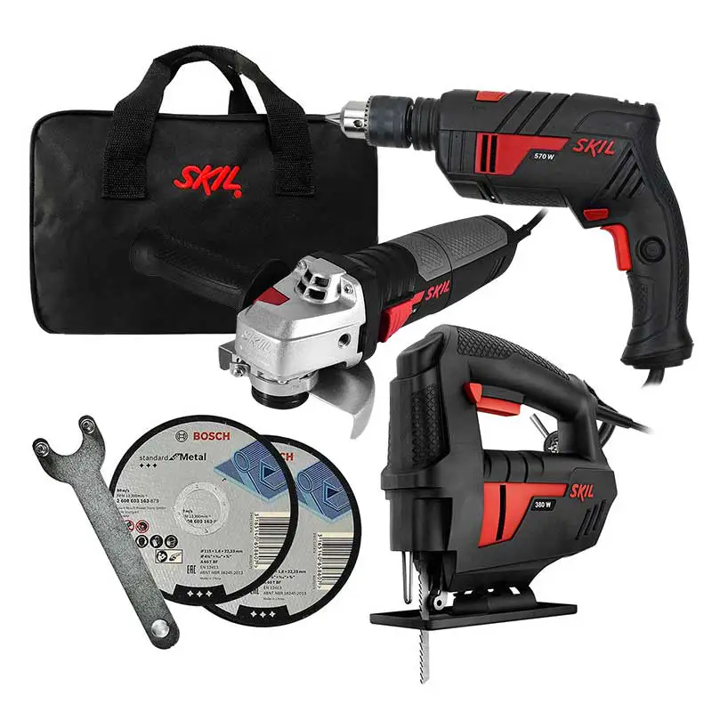 ROTOMARTILLO 1/2" 570W +MINIESM.4 1/2"+SIERRA CAL.