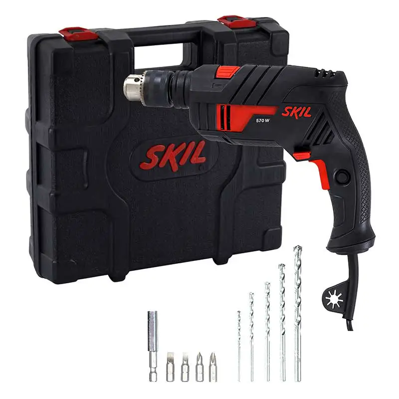 ROTOMARTILLO 127V SKIL + KIT MALETA + 10 ACCS