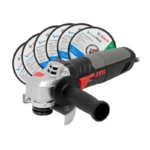 MINIESMERILADORA 4 1/2" 830W 1100RPM + 6 DISCOS