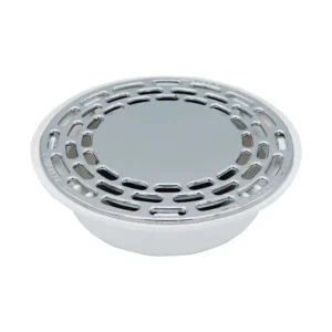 COLADERA REDONDA P/TUBO PVC REJILLA