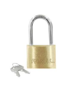 CANDADO #   50 MM. LATON GL BLISTER FANAL