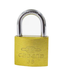 CANDADO #   38 MM. LATON   CADENA TIB-264