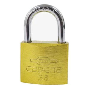 CANDADO #   38 MM. LATON   CADENA TIB-264