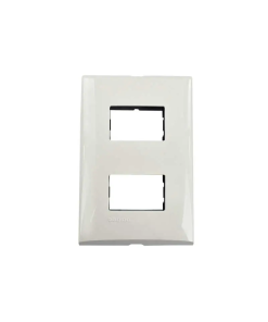 PLACA DE  2 V. MARFIL FORZA