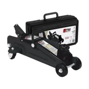 Gato Patín Hidráulico Mikel's GNM-2P - 2 Toneladas con Portafolio y Mango - Compacto y Portátil para Reparaciones Vehiculares