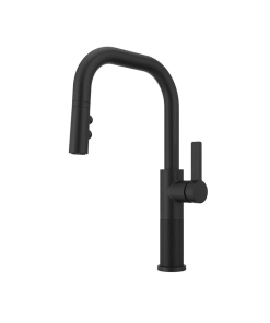 MONOMANDO P/FREGADERO MONTAY ALTO NEGRO MATE PFIST