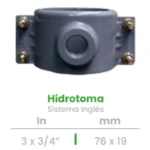 Hidrotoma Conekta 3 x 3/4" - Alta Calidad y Durabilidad - hd10 - Diseñada para Uso Comercial y Residencial