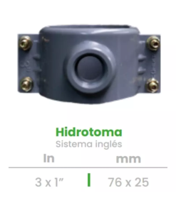 Hidrotoma Conekta 3 x 1" - Solución Robusta y Funcional - hd11 - Compatible con Instalaciones Profesionales