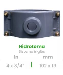 Hidrotoma Conekta 4 x 3/4" - Alta Fiabilidad y Versatilidad - hd13 - Ideal para Proyectos Industriales