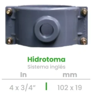 Hidrotoma Conekta 4 x 3/4" - Alta Fiabilidad y Versatilidad - hd13 - Ideal para Proyectos Industriales