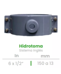 Hidrotoma Conekta 6 x 1/2" - Solución Compacta y Precisa - hd15 - Perfecta para Instalaciones Comerciales