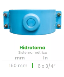 Hidrotoma Conekta 100mm x 3/4" - Sistema Métrico - hd19 - Alta Resistencia y Durabilidad