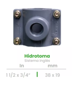 Hidrotoma Conekta 1 1/2 x 3/4" - Alta Resistencia y Calidad - hd2 - Ideal para Instalaciones Residenciales y Comerciales