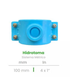 Hidrotoma Conekta 150mm x 1" - Sistema Métrico - hd23 - Construcción Robusta y Fiable