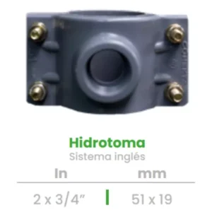 Hidrotoma Conekta 2 x 3/4" - Alta Durabilidad y Precisión - hd4 - Perfecta para Sistemas Comerciales