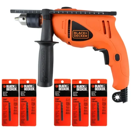 ROTOMARTILLO 1/2" 550W VVR Y BROCA P/FIERRO 5PZ