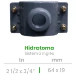 Hidrotoma Conekta 2 1/2 x 3/4" - Alta Resistencia y Versatilidad - hd7 - Compatible con Instalaciones Profesionales