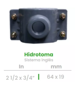 Hidrotoma Conekta 2 1/2 x 3/4" - Alta Resistencia y Versatilidad - hd7 - Compatible con Instalaciones Profesionales