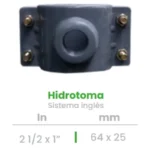 Hidrotoma Conekta 2 1/2 x 1" - Construcción Fiable y Funcional - hd8 - Perfecta para Conexiones Industriales