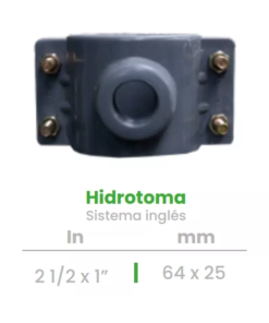 Hidrotoma Conekta 2 1/2 x 1" - Construcción Fiable y Funcional - hd8 - Perfecta para Conexiones Industriales