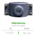 Hidrotoma Conekta 3 x 1/2" - Diseño Resistente y Compacto - hd9 - Ideal para Sistemas de Agua