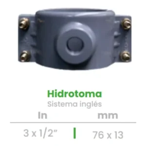 Hidrotoma Conekta 3 x 1/2" - Diseño Resistente y Compacto - hd9 - Ideal para Sistemas de Agua
