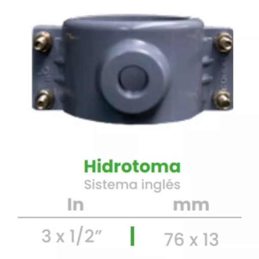 Hidrotoma Conekta 3 x 1/2" - Diseño Resistente y Compacto - hd9 - Ideal para Sistemas de Agua