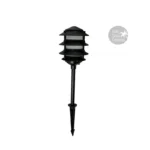 ESTACA P/EXTERIOR P/COSTERA  NEGRO