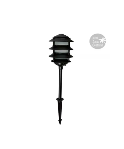 ESTACA P/EXTERIOR P/COSTERA  NEGRO