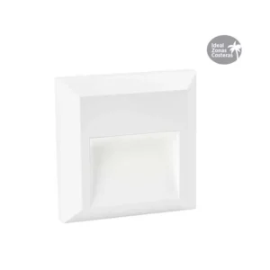 ARBOTANTE  LED 1W P/EXTERIOR P/SOBREPONER BLANCO