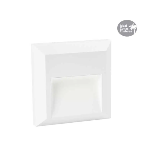 ARBOTANTE  LED 1W P/EXTERIOR P/SOBREPONER BLANCO