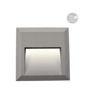 ARBOTANTE  LED 1W P/EXTERIOR P/SOBREPONER GRIS