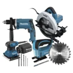 ROTOMARTILLO 5/8" 710W VVR, 2800RPM+3EQUIPOS+ACCES