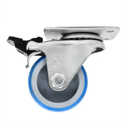 RODAJA DE 2" P/CARGA DE 25 A 50 KG C/FRENO RODAMEX