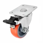 RODAJA DE 2" P/CARGA DE 25 A 50 KG C/FRENO NARANJA