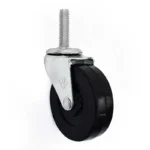 RODAJA DE 3" P/CARGA DE 35KG GIRATOR C/ESPIGA/HULE