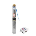 BOMBA SUMERGIBLE 0.50HP 70MTS 110V C/CAJA CONTROL