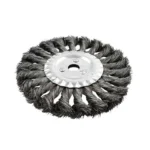 CARDA CIRCULAR 6" ALAMBRE TRENZADO
