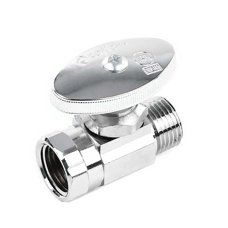 LLAVE RECTA 1/2" X 1/2" AGUA ROSCADO COFLEX