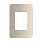 PLACA DE 3 V. ALUM/PERLA C/CHASIS QZ GO