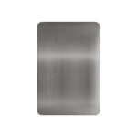 PLACA CIEGA O PILOTO ALUM/TITANIUM C/CHASIS QZ GO