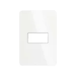 PLACA DE 1 V. BLANCO C/CHASIS QZ GO