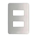 PLACA DE 2 V. ALUM/NATURAL C/CHASIS QZ GO