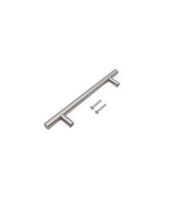 JALADERA BARRA D/ACERO INOX. 203 128X188MM