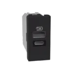 CARGADOR USB TIPO A + C, 240V 50/60HZ 0.5A