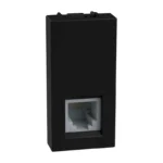 BOTON DE TELEFONO 4 HILOS NEGRO MATE QZ GO