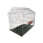 Jaula para Pájaros Chica - Modelo Económico Tipo Jacal - Ligera y Funcional para Aves Pequeñas - Código: JPC-TJ-001