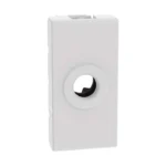 MÓDULO CON SALIDA PARA CABLE 1 MOD. BLANCO QZGO