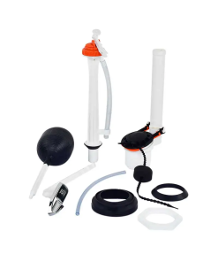 HERRAJE P/W.C 2" TRADICIONAL PLASTICO URREA