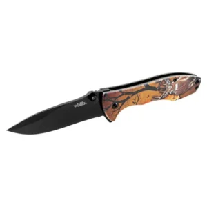NAVAJA MGO NJA-VENADO HJA NEGRA LISA 8CM CLIP